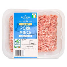 Irish 12% Fat Pork Mince Family Pack