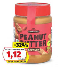 Arašidov namaz, hrustljav