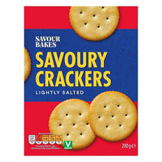 Lightly Salted Savoury Crackers
