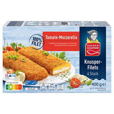 Knusperfilets 400 g, Tomate-Mozzarella