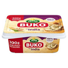 Buko Frischkäse 300 g, Indian Curry