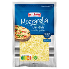 Mozzarella, gerieben 250 g