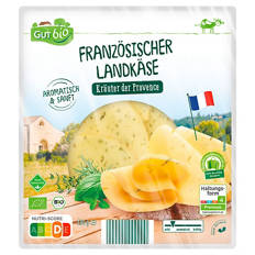 Bio-Französischer Landkäse 130 g, Kräuter