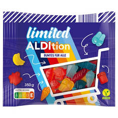 ALDItion Veganes Fruchtgummi 350 g, Klassik