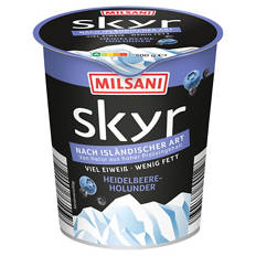 Skyr Frucht 500 g, Heidelbeere-Holunder