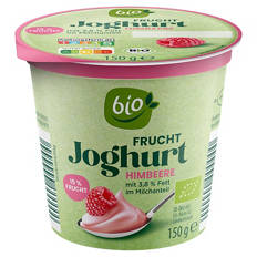 Bio-Fruchtjoghurt 150 g, Himbeere