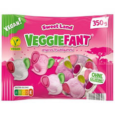Caramelle gommose alla frutta vegetariane, elefante