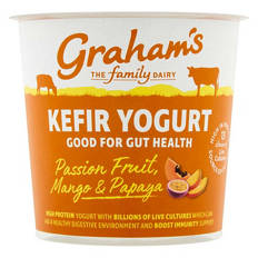 Passion Fruit, Mango & Papaya Kefir Yogurt