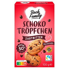 Schoko-Tröpfchen 100 g, Zartbitter