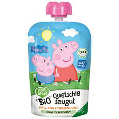 PURE & FUN Succhi in confezione da spremere, Peppa