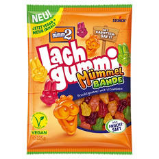 NIMM 2 Lachgummi Veggie 225 g, Mümmelbande