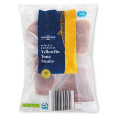 Skinless & Boneless Yellowfin Tuna Steaks