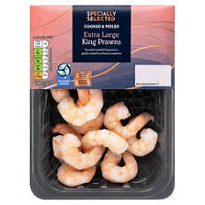 Cooked & Peeled Extra Large King Prawns