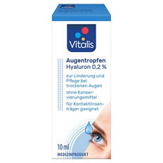 Augentropfen Hyaluron 0,2 %, 10 ml