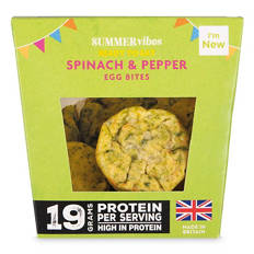 Spinach & Pepper Egg Bites