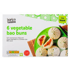 Vegetable Bao Buns 6 Pack