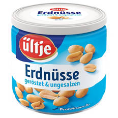 Erdnusskerne 180 g, geröstet und ungesalzen