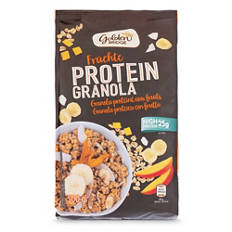 Proteinska granola, sadje
