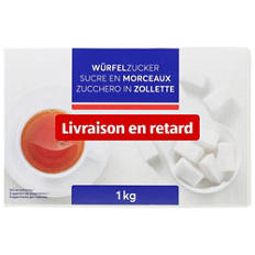 Sucre en morceaux