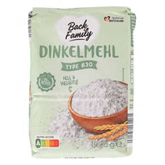 Dinkelmehl, Dinkeltyp T630