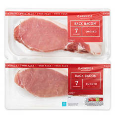 Smoked Back Bacon 2x7 Pack