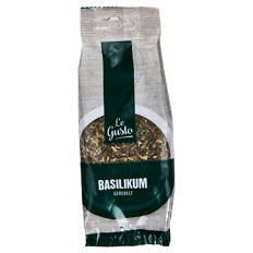 Kräuter und Gewürze im Nachfüllbeutel, Basilikum gerebelt, 20 g