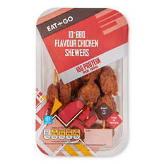 BBQ Flavoured Protein Chicken Skewers 10 Pack*
