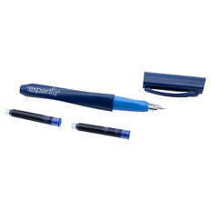Füllfederhalter oder Tintenroller, Füllfederhalter, Tiefblau