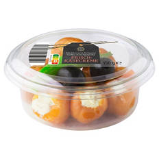 Kirschpaprika 150 g, Gelbe Kirschpaprika Frischkäse