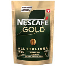 Nachfüllpackung, Instantkaffee, Gold, All'Italiana