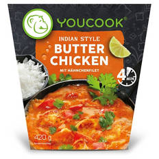 Fertiggerichte 420 g, Butter Chicken