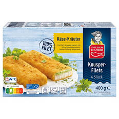 Knusperfilets 400 g, Käse-Kräuter