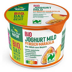Bio-Joghurt mild 250 g, Pfirsich-Maracuja