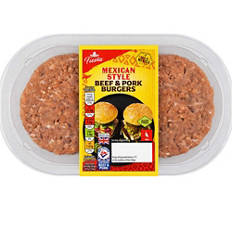 Mexican Style Beef & Pork Burger