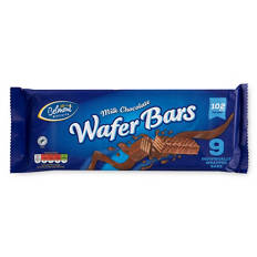 Milk Chocolate Wafer Bars 9 Pack