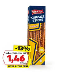 Velike slane palčke, sezam