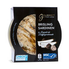 Brisling Sardinen, Trüffel