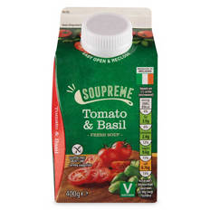 Tomato & Basil Soup Carton
