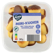 Mini Kuchen 240 g, mit Vollmilchschokolade