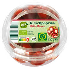 Bio-Antipasti 120 g, Kirschpaprika
