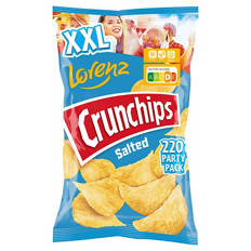 Crunchips XXL 220 g, Gesalzen