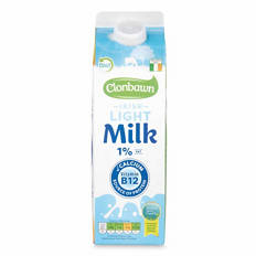 Irish Light Milk 1% Fat