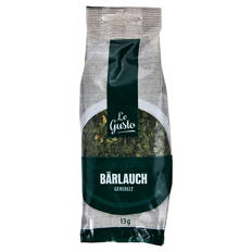 Kräuter und Gewürze im Nachfüllbeutel, Bärlauch gerebelt, 13 g