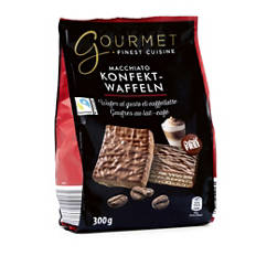 Konfekt-Waffeln, Latte Macchiato