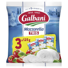 Mozzarella Tris 375 g, Classic
