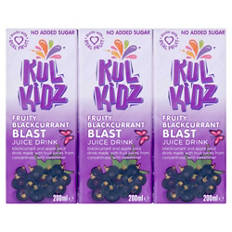 Fruity Blackcurrant Blast Juice Drink 3 Pack