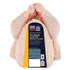 Free Range Corn Fed Whole Chicken