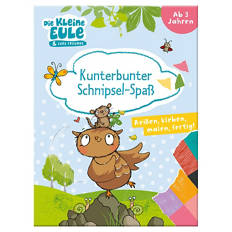 Beschäftigungsbuch, Die kleine Eule, Kunterbunter Schnipsel-Spaß