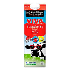 Strawberry Flavour Milk Drink