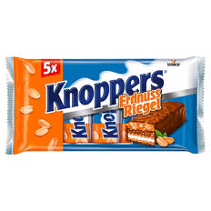 Knoppers Riegel 200 g, Erdnuss